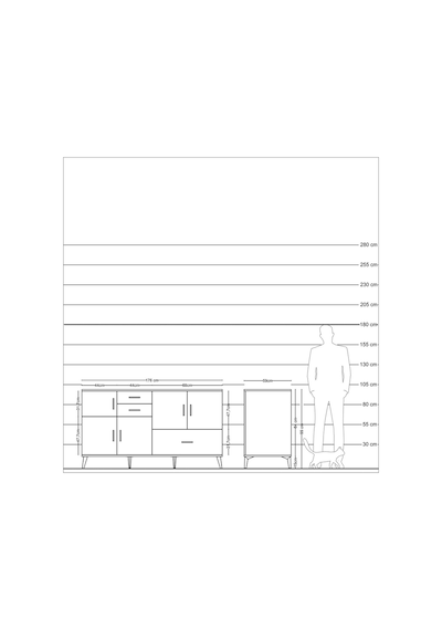 Kronos Konsol 5 Raflı 3 Çekmeceli 5 Kapaklı 176x59x99 Antrasit-ça Antrasit-çam Kronos Konsol 5 Raflı 3 Çekmeceli 5 Kapaklı 176x59x99 Antrasit-ça Antrasit-çam
