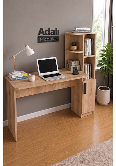 Ders Çalışma Masası Kavisli Kitaplıklı 120 Cm Çalışma Masası Öğrenci Masası Ofis Çalışma Masası Atlantik Çam Ders Çalışma Masası Kavisli Kitaplıklı 120 Cm Çalışma Masası Öğrenci Masası Ofis Çalışma Masası Atlantik Çam