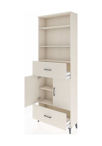 Arges Dolap 5 Raflı 2 Çekmeceli 2 Kapaklı 88x30x243 Aytaşı-ay... Aytaşı