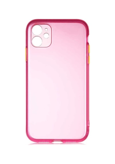 Apple Uyumlu iPhone 11 Kılıf Zore Bistro Kapak Pembe