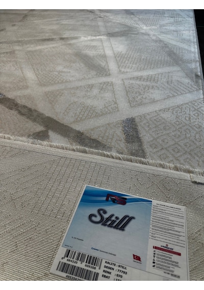 Still Halı Salon, Oturma, Yatak Odası Halısı Desen Kodu 77793-070 Bej