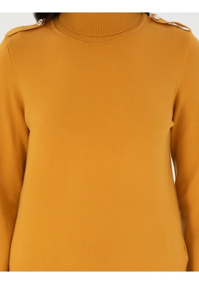 Pierre Cardin Safran Slim Fit Balıkçı Yaka Basic Kazak 50290579-vr043