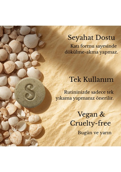 Blooming Detox Kepek Karşıtı Katı Şampuan Kepekli