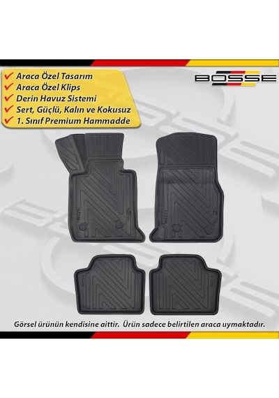 Bmw 3 Serisi E91 Paspas Araca Özel Touring 2004-2013 Derin Havuzlu Bosse North Serisi