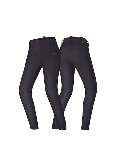 Shima Nox 2 Kadın Korumalı Skiny Fit Motosiklet Pantolonu Siyah