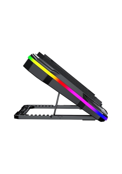 Classone GT100 Gaming 2200 RPM RGB Işıklı LED Display Notebook - Laptop Soğutucu Stand