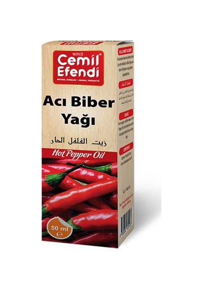 Cemilefendi Acı Biber Yağı 50 ML