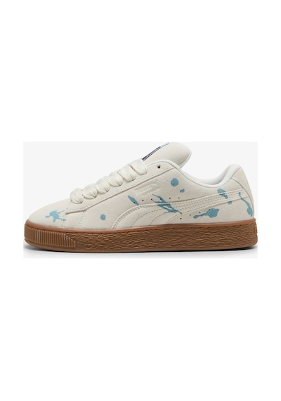 Puma Suede Xl Splatters Unisex Gri Spor Ayakkabı 01-gri 01-gri
