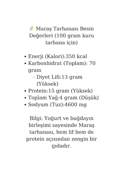 Furkan Telbisoğlu Maraş Yöresi Maraş Tarhana Ev Tip Yeni Mahsül Yöresel 1 KG Maraş Yöresi