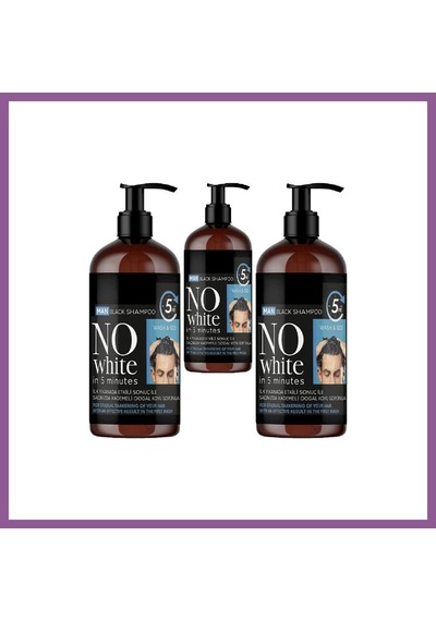 Bezos Nowhite Erkek Saç Şampuanı 250 Ml 3 Adet Rengaren