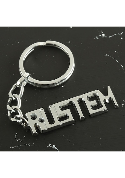 Rüstem - 254 - - Ece-umay - İsimli Anahtarlık Çok Renkli