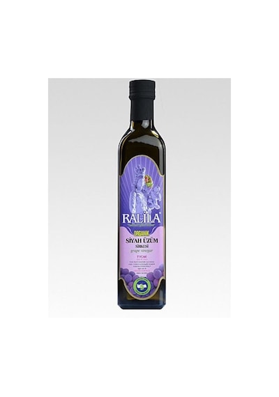 Ralila Organik Siyah Üzüm Sirkesi 500 ML