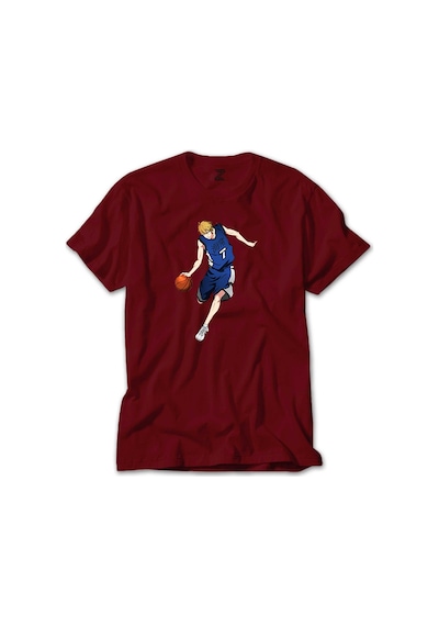 Anime 7 Baller Kırmızı Tişört Kırmızı