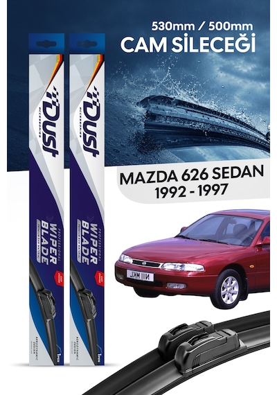 Mazda 626 Sedan Silecek Takımı 1992-1997 Uyumlu 530mm/500mm