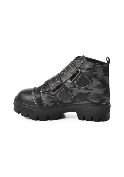 Siyah Kamuflaj Unisex Çocuk Bot Arz 2301004 P Siyah Kamuflaj