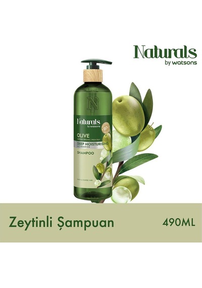 Naturals by Watsons Olive Şampuan 490 ML