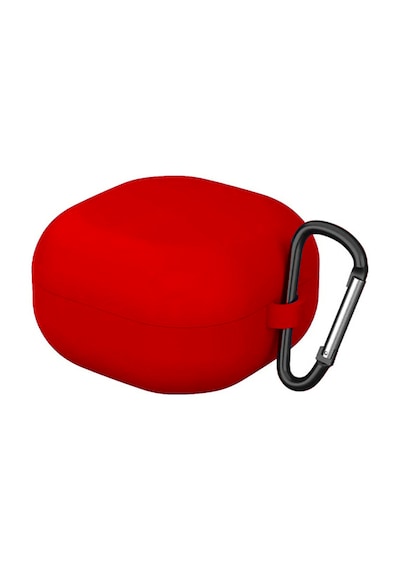 Forzacase Samsung Galaxy Buds 4 / 4 Pro İle Uyumlu Anahtar Askılıklı Bluetooth Kulaklık Kılıfı - Fc1216 Mat Kırmızı