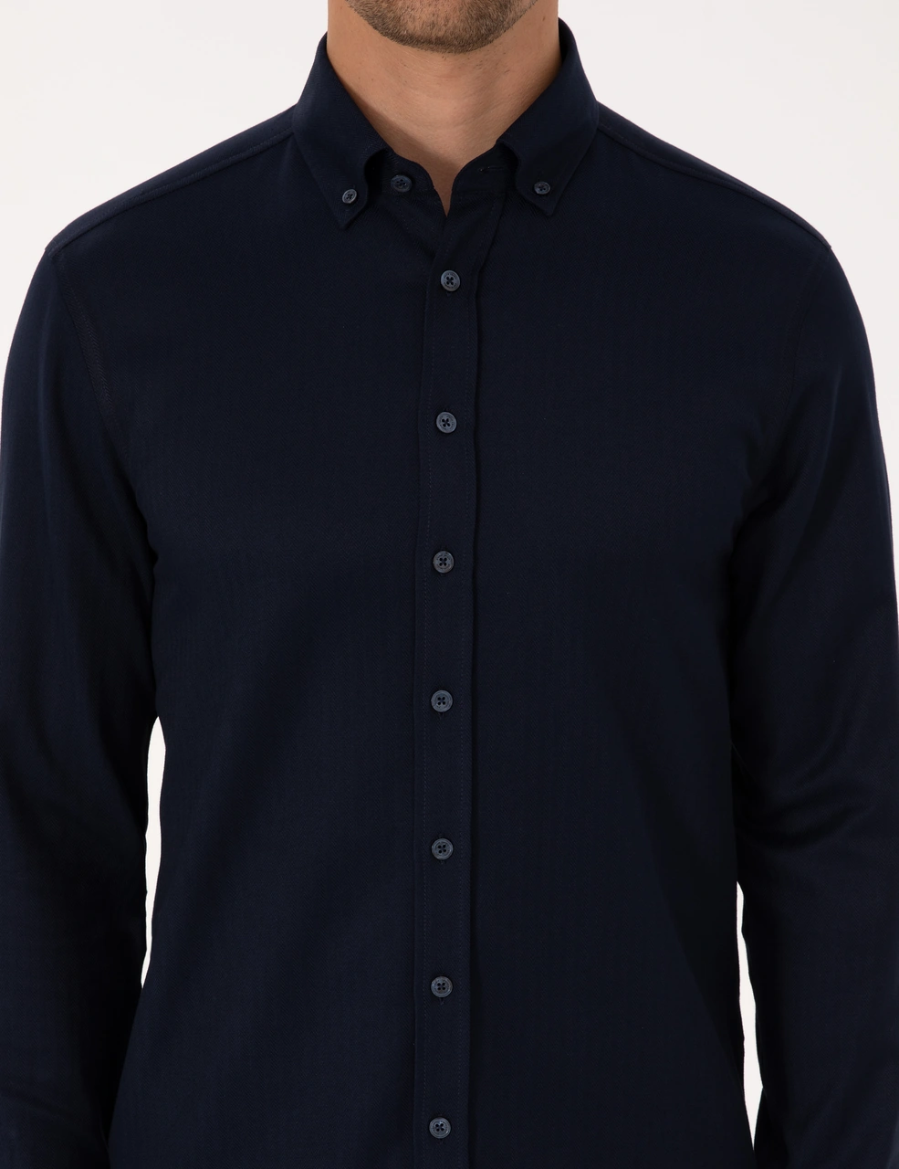 Pierre Cardin Erkek Lacivert Gömlek Desenli 50316747-vr033 Lacivert