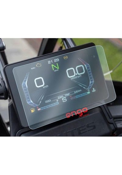 Zontes Zt-350r1 Ekran Koruyucu Tft Gösterge Parlak Nano