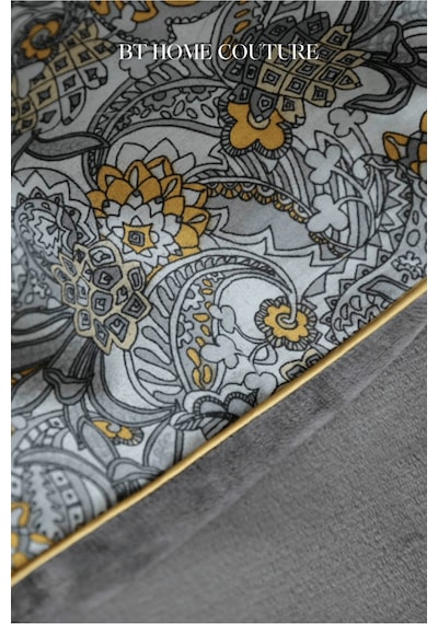 Battaniyeli Çift Kişilik Antica Gray My Touch Nevresim Takımı Gri - 919872107 Gri - 919872107 Gri