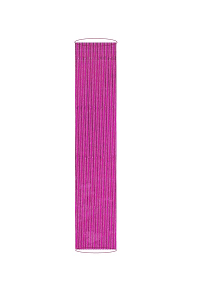 Oluklu Mukavva Metalik Rulo 50x70 Pembe 1 Adet