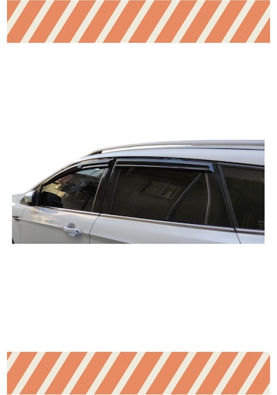 Ford Kuga 2013-2019 Modellerine Özel 4'lü Mügen Tip Cam Rüzgarlığı