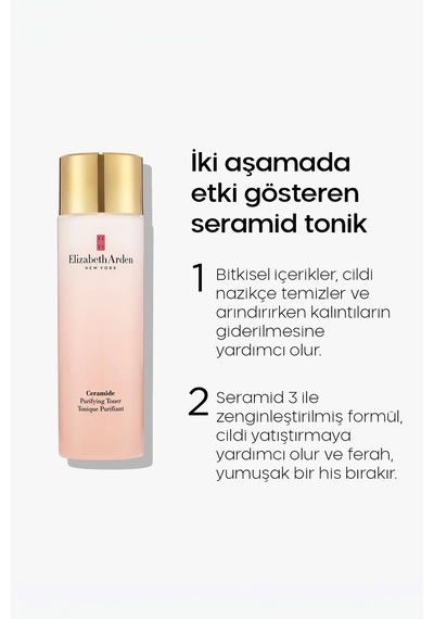 Elizabeth Arden Ceramide Purifying Ceramide İçeren Arındırıcı ve Nemlendirici Tonik 200 ML