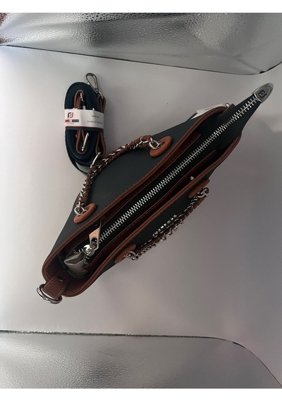 Just Polo Jp6054 Kadın El Ve Omuz Çantası Küçük Boy Ozt6054 Yeşil Taba Yeşil - Taba