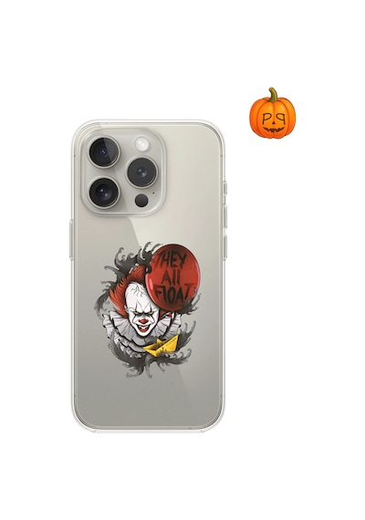 Dali Design Apple Uyumlu iPhone 12 Pro Max Şeffaf Kılıf Horror 1 Tasarımlı