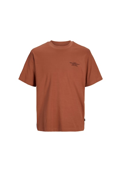 Kiremit Jack & Jones Erkek T-shirt 12259357 Kiremit