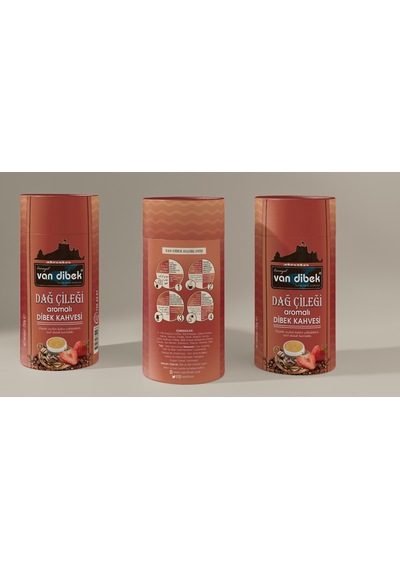 Dağ Çileği Aromalı Dibek Kahvesi 250 Gr. Geleneksel