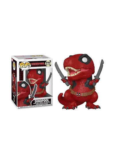 Funko Pop Marvel: Deadpool 30. Yıl, Dinopool Vinil Koleksiyon Figürü, Orijinal Lisanslı Ürün Karakter Figürü Diğer
