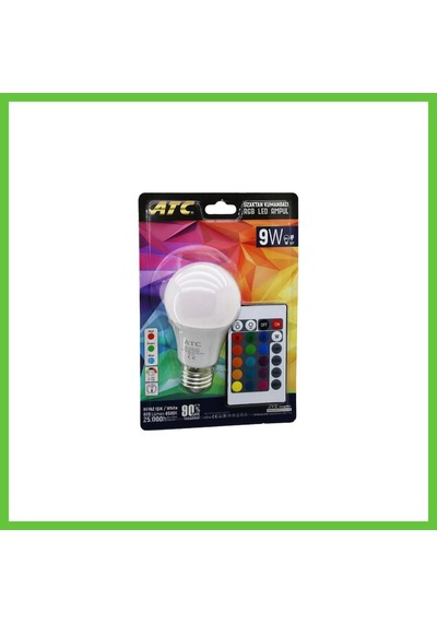 Bezos Atc 9w Kumandalı Beyaz+rgb Led Ampul 1 Adet Dmc