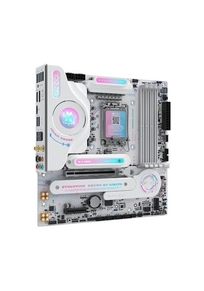 Maxsun İcraft B860m Cross Pro Wıfı Ddr5 Hdmı-dp Typec Pcıe 5.0 1851p Matx Beyaz