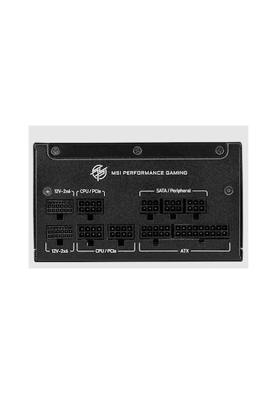 Psu Mpg A1250gs Pcıe5 1250w 80+ Atx 3.1 Pcıe 5.1 2x 12v-2x6 Power Supply