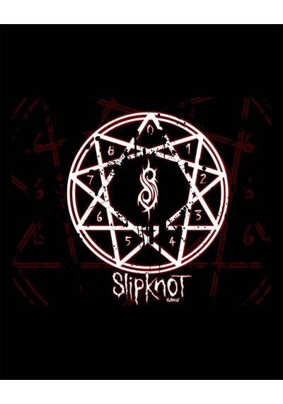 Zepplin Giyim Slipknot Hellknight 2 Büyük Sırt Patch Yama Siyah