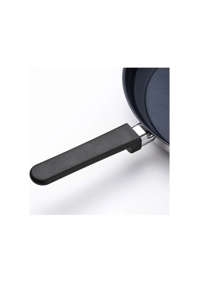Ikea Mıddagsmat Tava 32 Cm Krom - Siyah 1 Parça Gümüş - Siyah