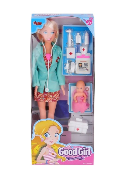 Wg-115225a Aksesuarlı Doktor Bebek 29 Cm -vardem Standart
