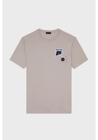 Paul & Shark Erkek T Shirt 24411117 029 Taş Taş