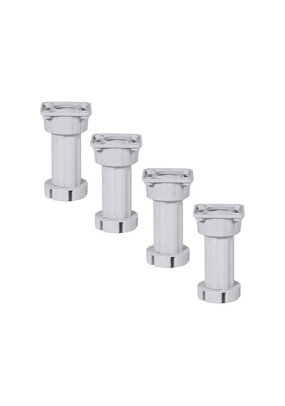 Ayarlanabilir 10 Cm Gri Mobilya Ünite Ayağı 10 Adet 6395751
