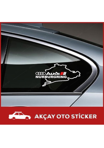 Audi Nurburgring Sticker Audi Oto Sticker Araba Sticker Arma