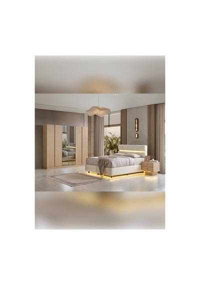 Beydüz Mobilya %100 Mdf Motto Yatak Odası Takımı