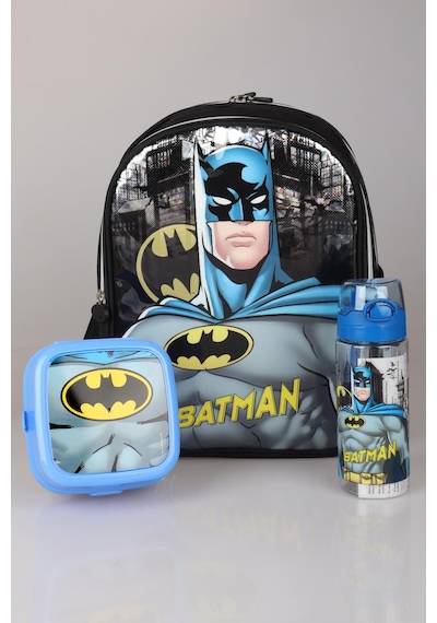 Yeni Sezon Lisanslı Batman Okul Çantası,beslenme Kabı Ve 500 Ml Trıtan Matara Okul Seti Diğer