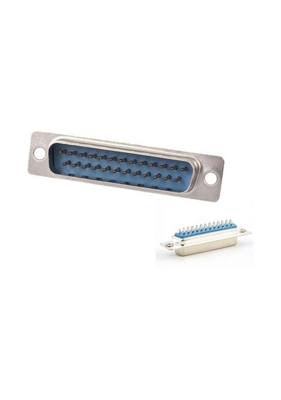 25 Pin Erkek D Sub Konnektör 50 Adet