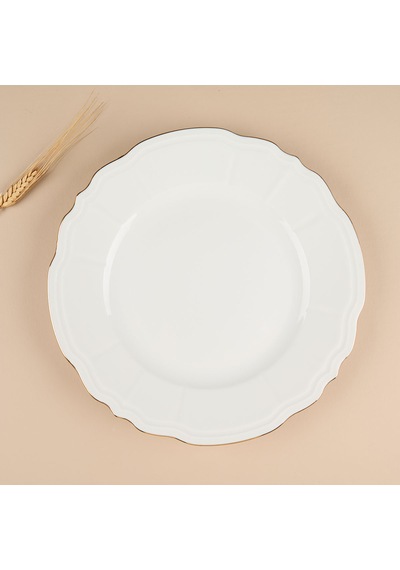 Aryıldız Tiffany Servis Tabağı 25 Cm Çok Renkli