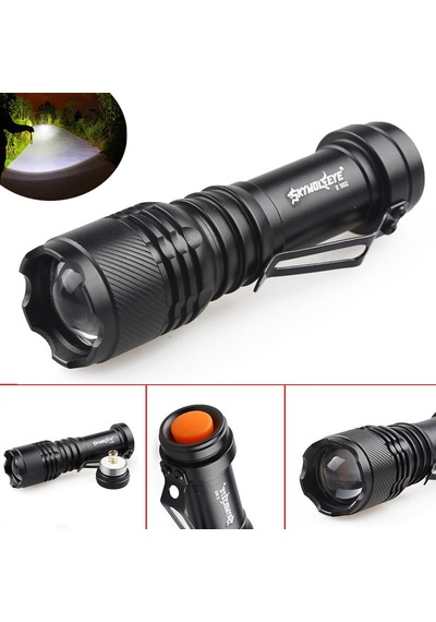 Şarjlı Mini Led El Feneri Cree Led 500 Lumens 5639