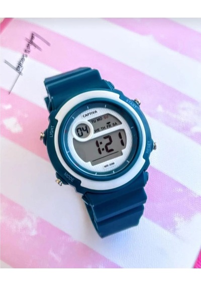 Dijital Su Geçirmez Spor Çocuk Kol Saati Mavi - 633215064 Siyah