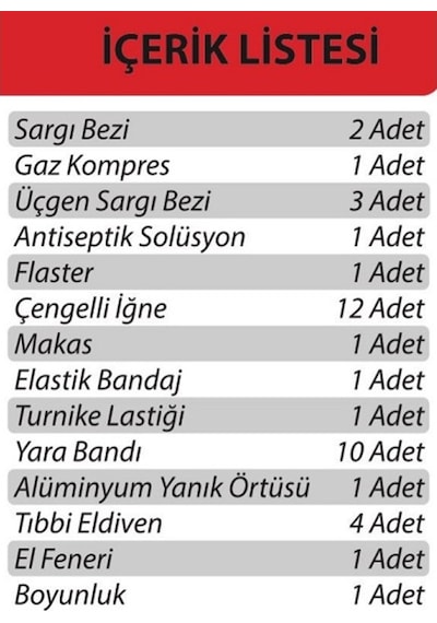 Sealux İlk Yardım Seti 25x16x8cm