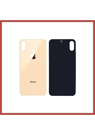 Bezos İphone Xs Arka Kapak Gold Altın Erdotıca