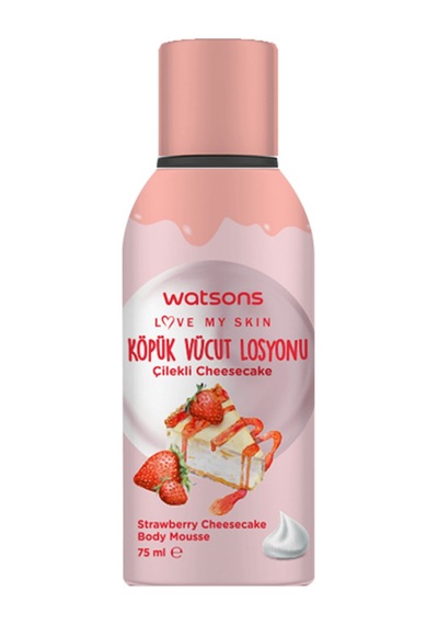 Watsons Çilekli Köpük Vücut Losyonu 75 ML